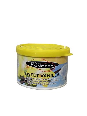 Car Concept Car Concept auto geur  Sweet Vanilla Gel Luchtverfrisser 90g