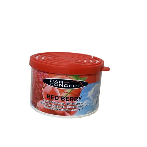 Car Concept Car Concept auto geur Red Berry Gel Luchtverfrisser 90g Car Concept Car Concept auto geur Red Berry Gel Luchtverfrisser 90g