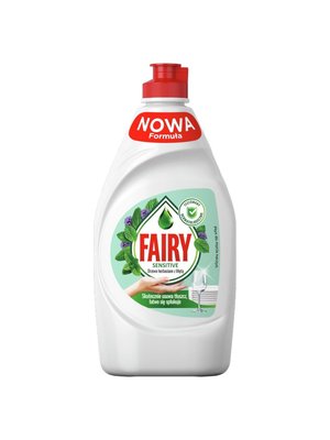 Fairy Fairy Afwasmiddel Sensitive Tea Tree & Mint 450 ml