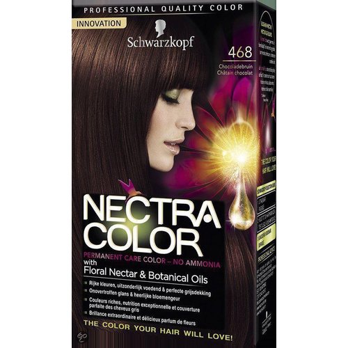 Schwarzkopf Schwarzkopf Haarverf Nectra Color 468 Chocoladebruin