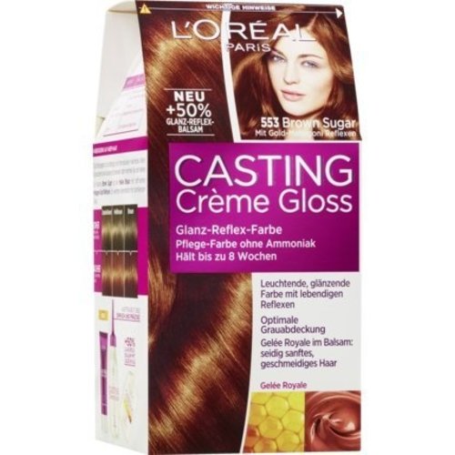 L'Oreal L'OREAL Paris Haarverf Casting Creme Gloss Colourant 553 Brown Sugar