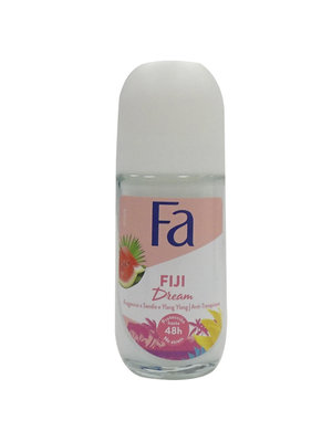 FA FA Deo Roll-on Women Glass Bottle Fiji Dream 50 ml