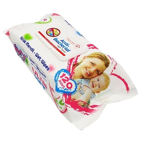 Bivy Bivy Wet Wipes Babydoekjes Billendoekjes Antibacteriel Ultra Soft 120 vellen.
