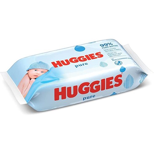 Huggies Huggies Billendoekjes Pure 99% Water 56  doekjes.