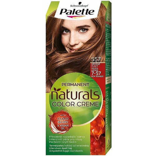 Schwarzkopf Schwarzkopf Palette Permanent Naturals Color Creme 557 Copper Blonde Haarfarbe 7-57,60 ml