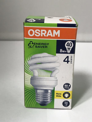 Osram Osram Duluxstar 8W Warm White 470 lm E27 Mini Twist