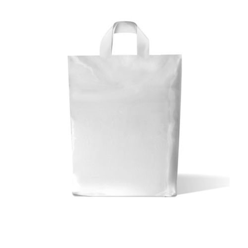 Onbekend Tas,LDPE, Lus, 46 x52+2x5cm 45my wit 250 stuks,lusdraagtas