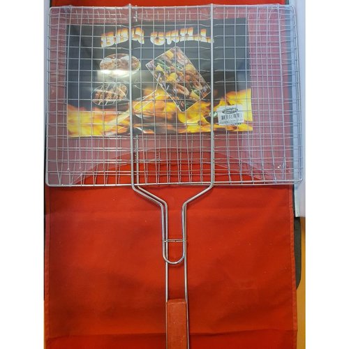Eda Eda BBQ grillklem groot (30cm x 40cm)relaxdays hamburgerklem - grillrooster 6 hamburgers - XXL grillklem - visklem - grillmand (izgara demiri) Eda Eda BBQ grillklem groot (30cm x 40cm)relaxdays hamburgerklem - grillrooster 6 hamburgers - XXL grillklem - visklem - grillmand (izgara demiri)