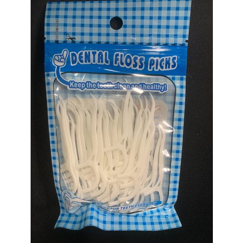 Eda Flossers - Dental Floss Picks - 50 stuks