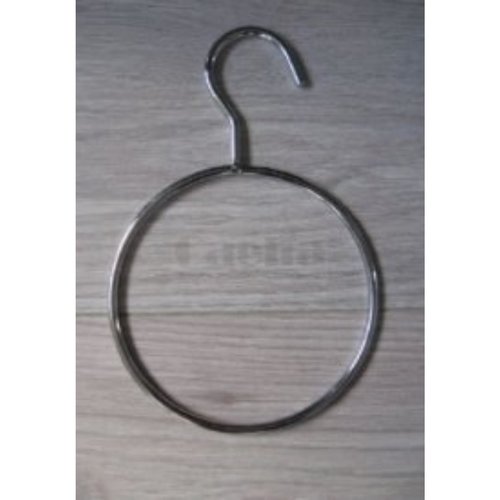 Neutraal Tassen Ophangbeugel Haak,Riemhanger / sjaalhanger / warenring / draagtassen hanger ø120mm metaal met haak.