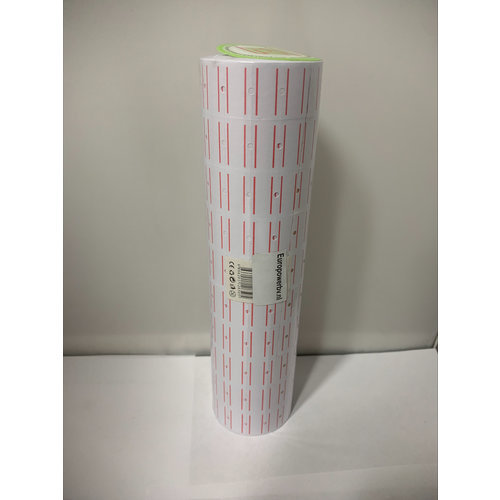 Ding li Ding li prijsrol stickers prijsrollen,etiketten wit - 21 x13 mm 10 rol krimp 5000 stuks Ding li Ding li prijsrol stickers prijsrollen,etiketten wit - 21 x13 mm 10 rol krimp 5000 stuks