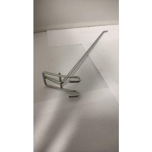 Onbekend Haak, Gaatjesbordhaak , 21 cm Enkel Metaal, Peg Board Haken, Onbekend Haak, Gaatjesbordhaak , 21 cm Enkel Metaal, Peg Board Haken,