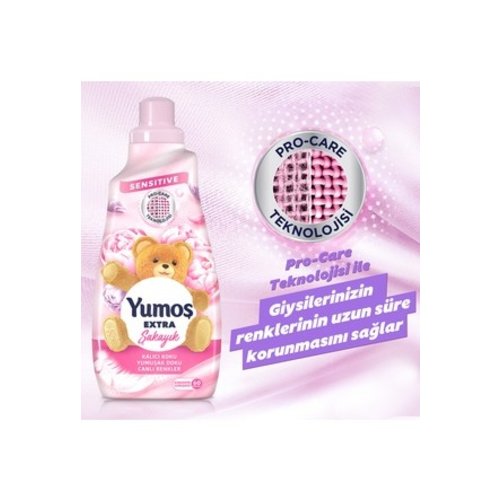 Yumos Yumos Wasverzachter Extra Pioen 60sc 1440 ml