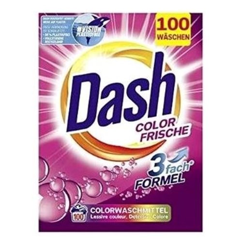 Dash Dash Universeel Waspoeder Color Fresh - 6 kg (100 Wasbeurten).