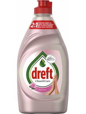 Dreft Dreft Afwasmiddel Clean Care Rose & Satin 383 ml