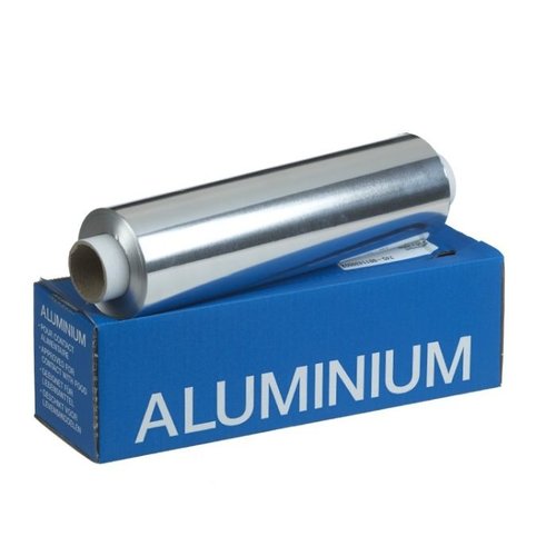 Onbekend Aluminiumfolie - 14mu x 300mm 15 mc 1000gr Onbekend Aluminiumfolie - 14mu x 300mm 15 mc 1000gr