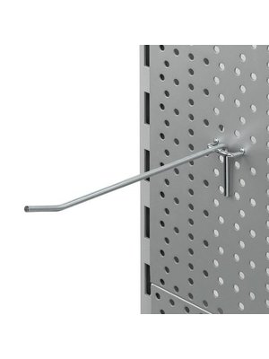 Perfowand haak, bordhaak, 15 cm 5 mm dikte Enkel Metaal, Peg Board Haken