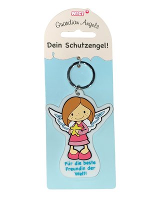 Nici Guardian Angels Sleutelhanger ''Fur die beste Freundin der Welt!''