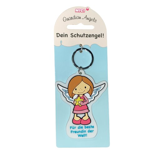 Nici Guardian Angels Sleutelhanger ''Fur die beste Freundin der Welt!''