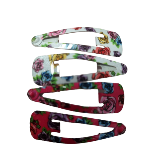 Goodlook GoodLook Beauty Haarclips met bloemetjes design 4st Goodlook GoodLook Beauty Haarclips met bloemetjes design 4st