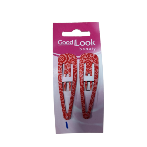 Goodlook GoodLook Beauty Haarclips met design 2st Goodlook GoodLook Beauty Haarclips met design 2st