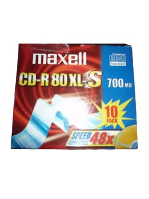 Maxell Maxell CD-R 80 XL-S music pak 10 stuks