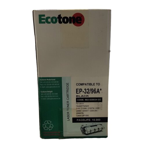 Ecotone Ecotone Laser Toner Cartridge EP-32/96A Black-1DS-591