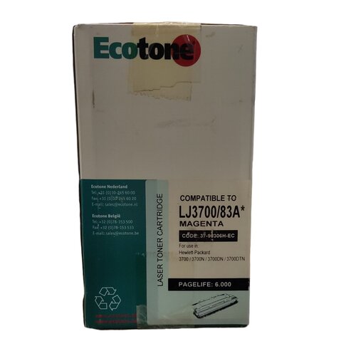 Ecotone Ecotone laser toner cartridge LJ3700/83A MAGENTA