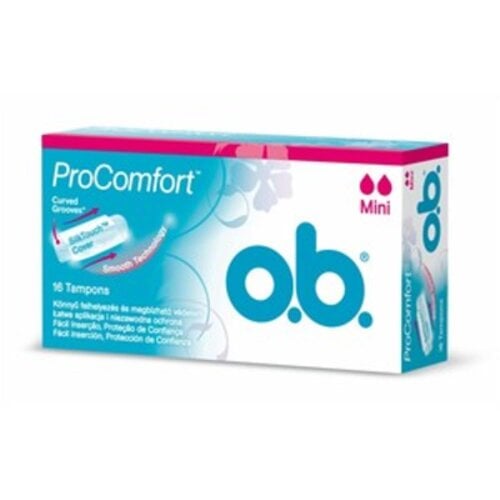 OB O.B. Tampons ProComfort Mini Maandverband 16 stuks.