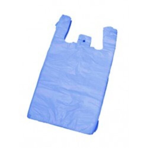 Tip Tas, HDPE, Hemd, 28x14x48cm, hemdtas, Blauw,Exstra sterk 11my,2000st