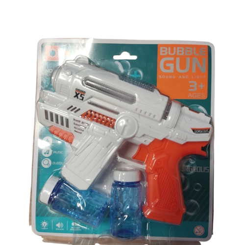 Bubble Gun Bellenblaaspistool, Emission X5 Sound And Light Toy gun