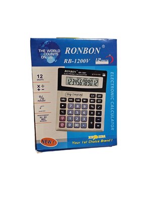 Ronbon Calculator, Rekenmachine RB-1200V 1st