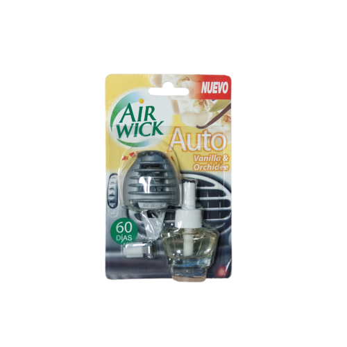 Air Wick Air Wick Auto luchtverfrisser,Geurverfrisser ,Auto Verfrisser, Vanilla & Orchidée 8 ml 60 dagen