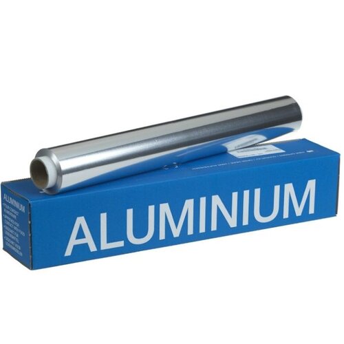 Onbekend Aluminiumfolie in Cutterbox14mic x 300 mm 1500 kg
