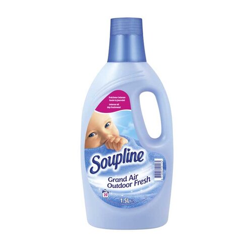 Soupline Soupline Wasverzachter Fabric Softener Grand Air 1500 ml 20 sc Soupline Soupline Wasverzachter Fabric Softener Grand Air 1500 ml 20 sc