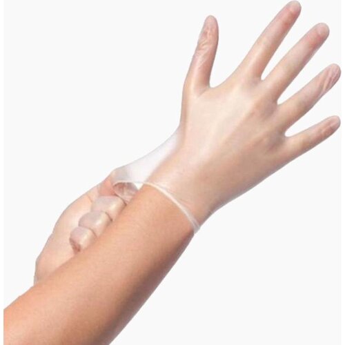 Disposable Disposable Vinly Gloves Poedervrij Small Handschoenen Transparant-100 stuks