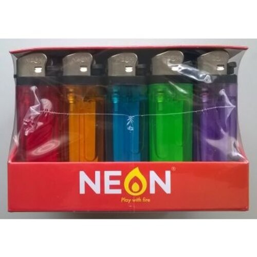 Neon Neon 50 wegwerp aanstekers lighters