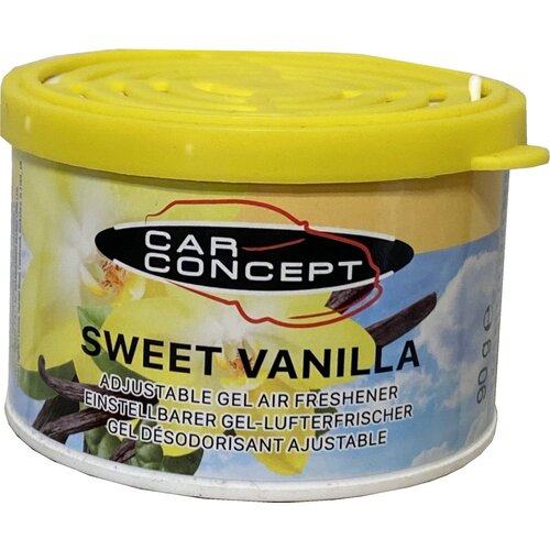 Car Concept Car Concept auto geur  Sweet Vanilla Gel Luchtverfrisser 90g