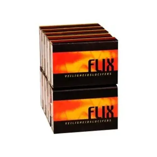 Flix Flix Veiligheidlucifers 10 pak 40 stuks