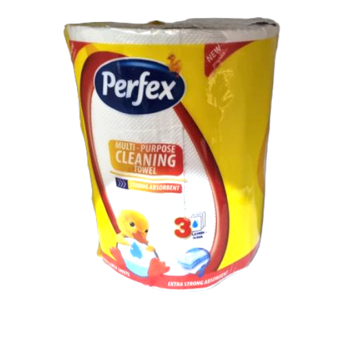 Perfex Perfex keukenrollen 1 rol 3 lagen Multi Purpose Jumbo Keukenpapier.