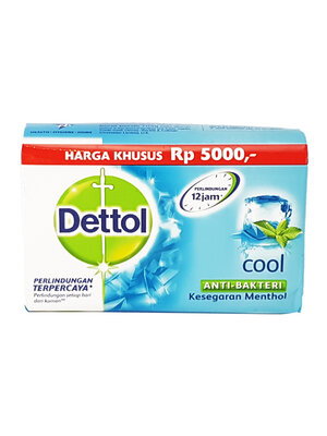 Dettol Dettol Zeep Antibacterieel Menthol & Eucalyptus 100 gr