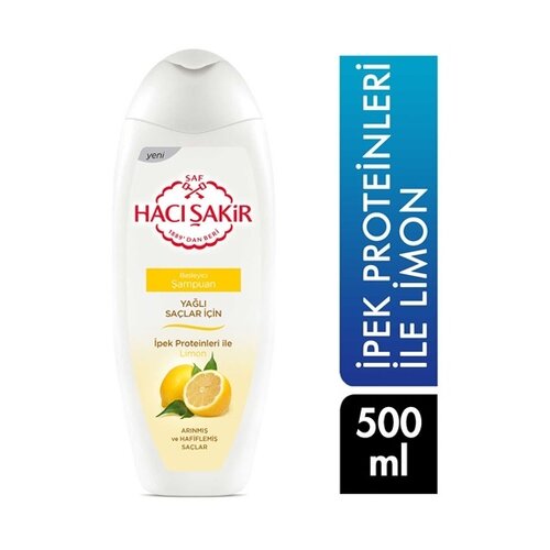 Haci Sakir Haci Sakir Shampoo Citroen  500 ml