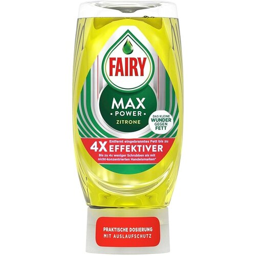 Fairy Fairy Afwasmiddel Max Power Citroen 370 ml