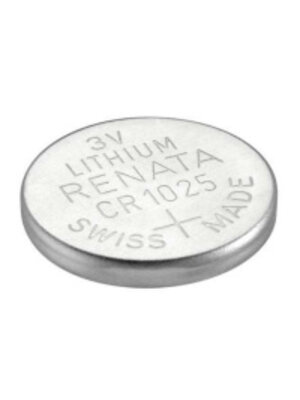 T & E Lithium Elektronische Batterij CR1025 3V.