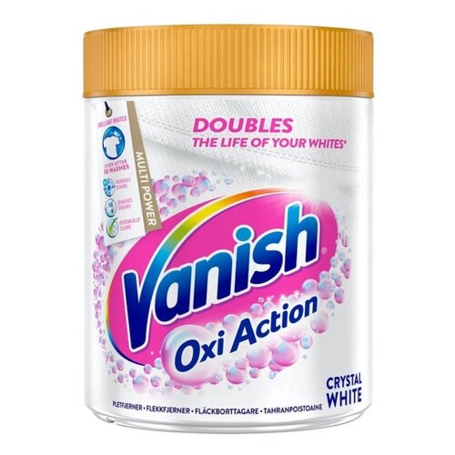 Vanish Vanish Oxi Action Stain Remover Powder Crystal White 470 gr