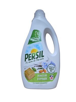 Persil Persil Amandel met Marseillezeep Vloeibaar Wasmiddel - 38 wasbeurten-Fles Amandel - Vanilie 1900 ml