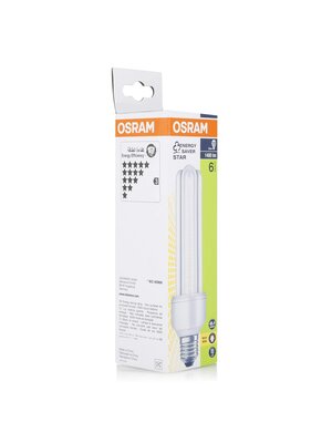 Osram Energy Saving Lamp T4 23W/827/E-27 Warm White DuluXStar