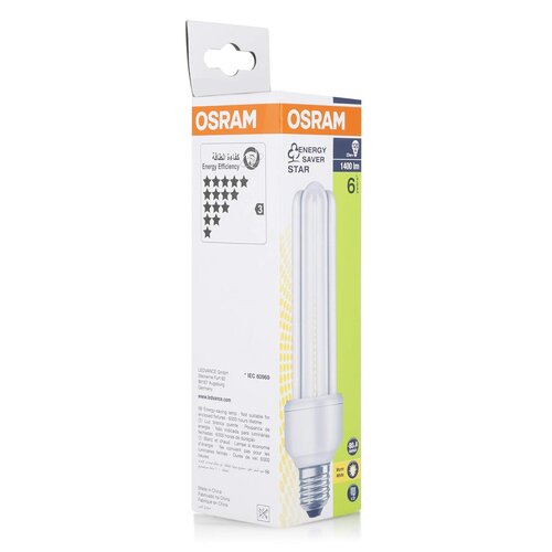 Osram Energy Saving Lamp T4 23W/827/E-27 Warm White DuluXStar