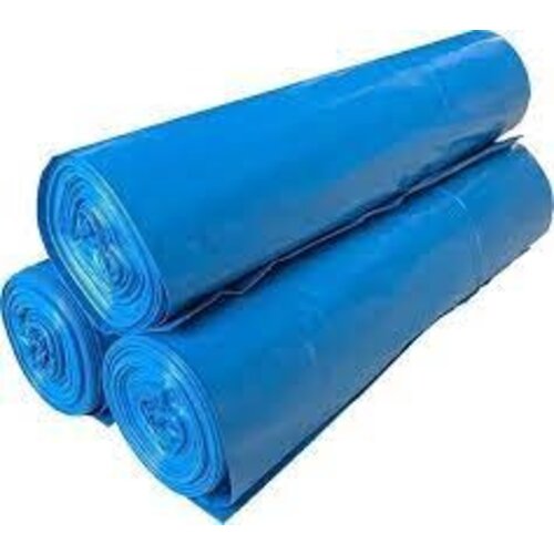 Powersterko Powersterko Afvalzak, LDPE, 120L,T50 , 70x110cm, 95my, blauw 20 stuks-100% Recyclebaar - Milieuvriendelijk