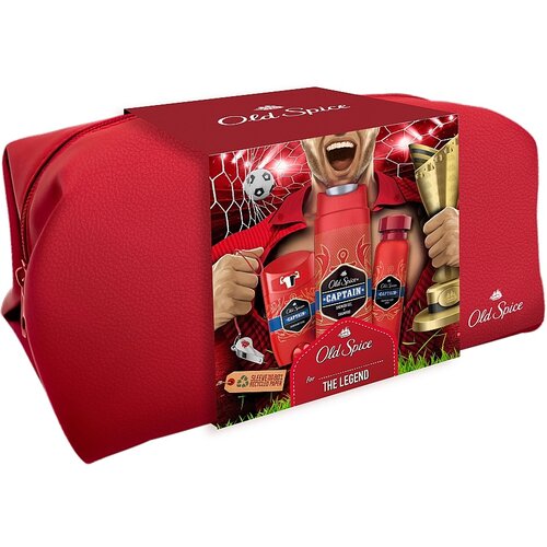 Old Spice Old Spice Captain Geschenkset 4-Delig Old Spice Old Spice Captain Geschenkset 4-Delig